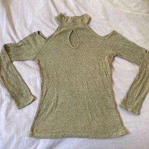 Long Sleeve cut out Top